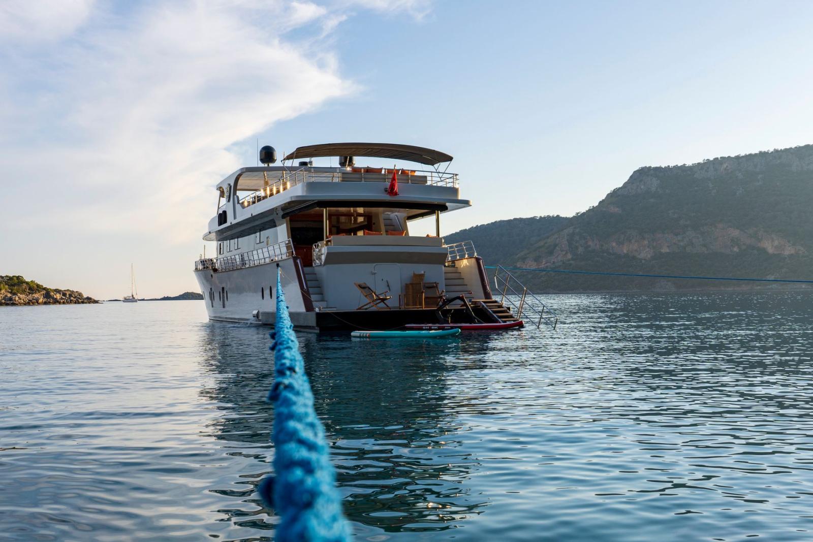 fethiye shipyard Mysy trawler 26m