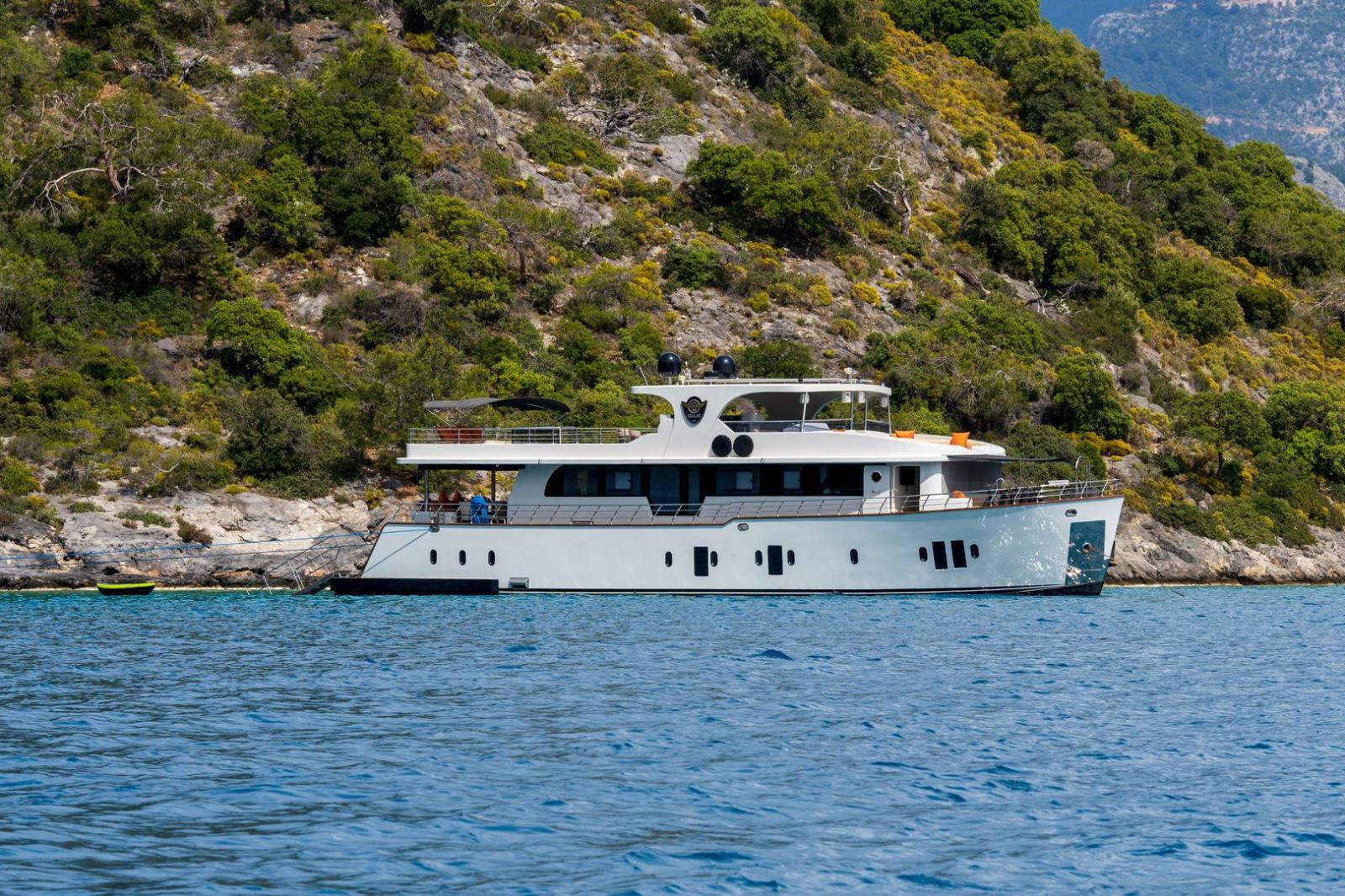 fethiye shipyard Mysy trawler 26m