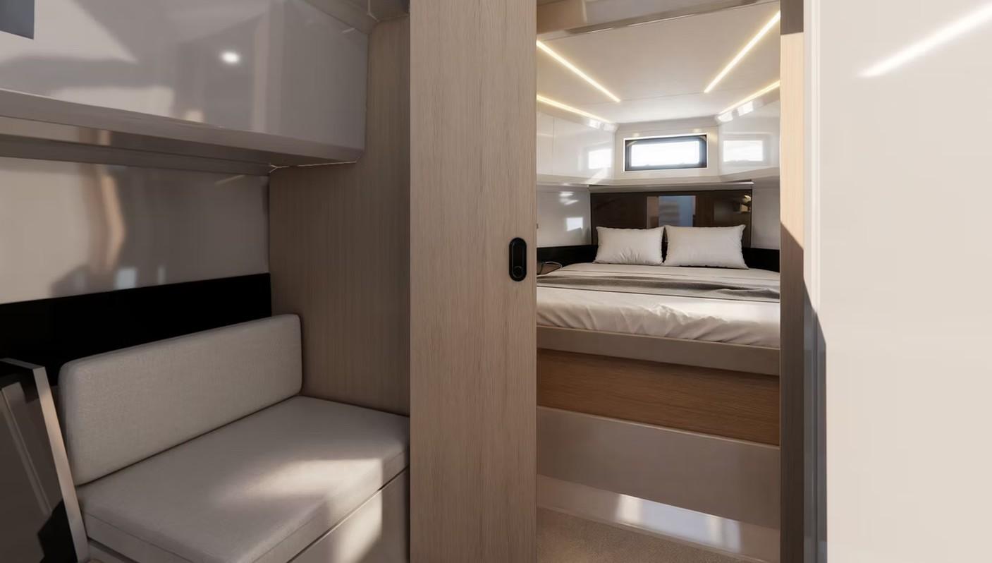 de antonio yachts D36 cabin