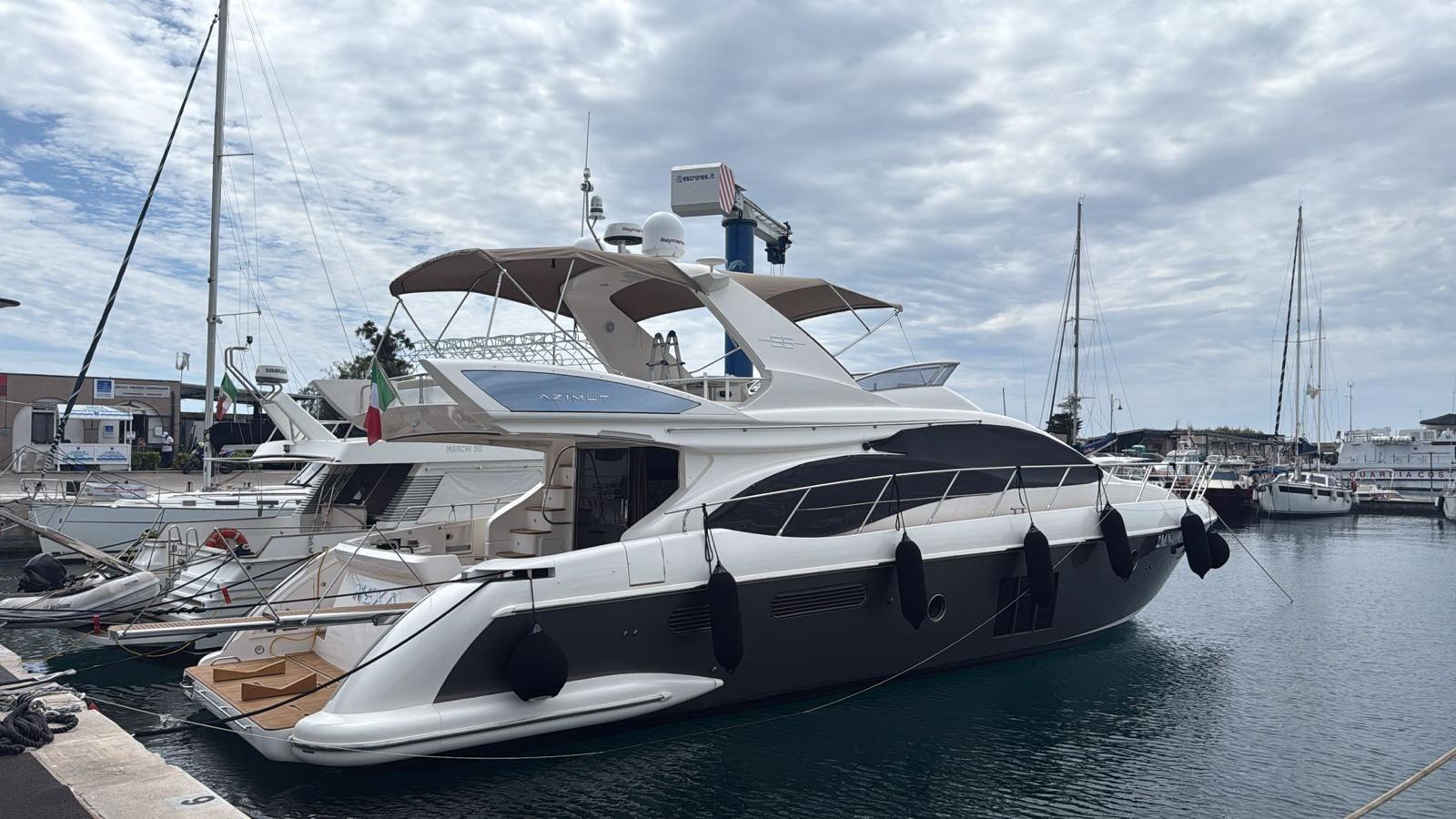 azimut 58 flybridge