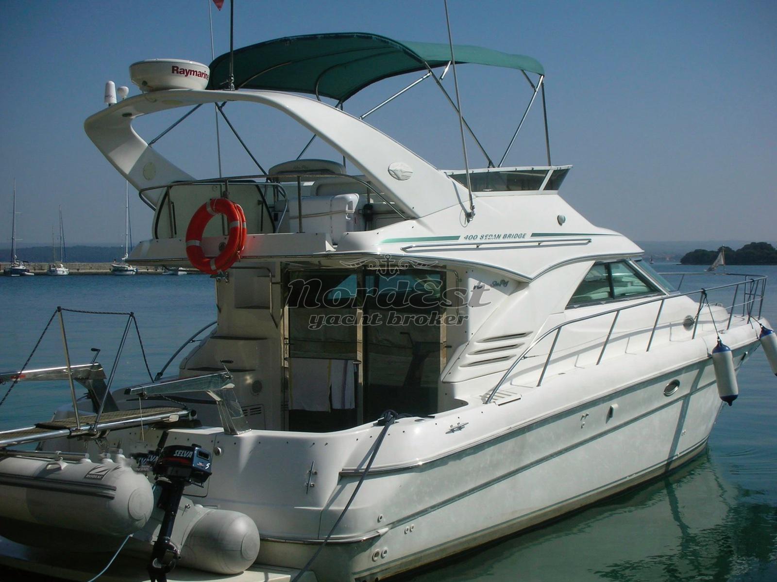 sea ray 400 sedan bridge
