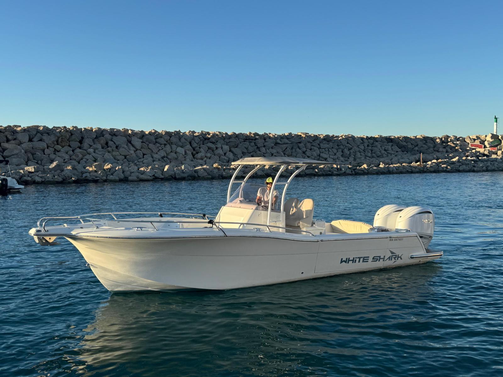 white shark 280 cc evo