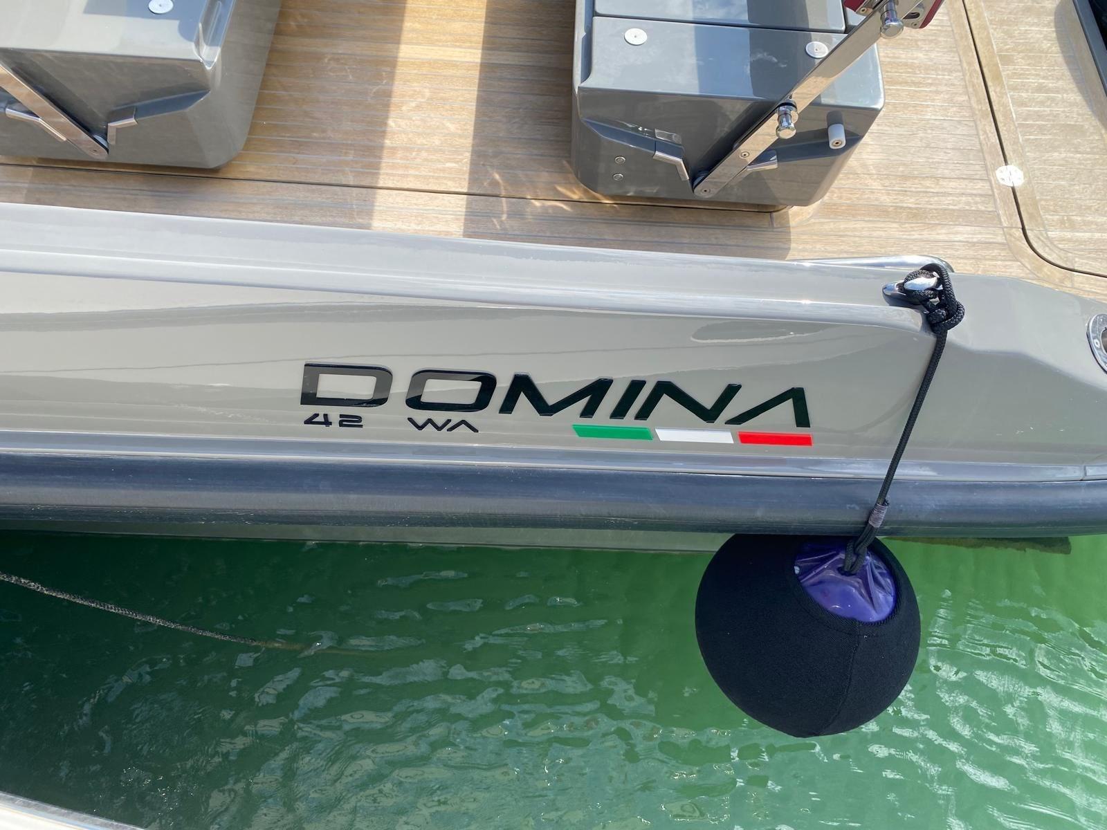 domina yachts 42 walkaround