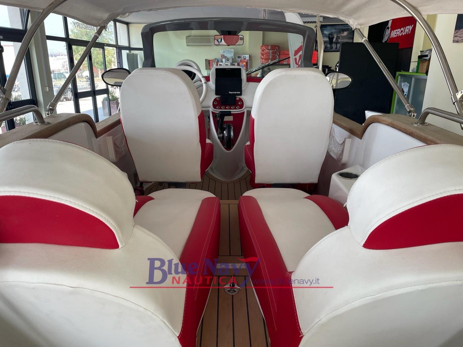 car off shore Fiat 500 classic + 40cv pro mercury