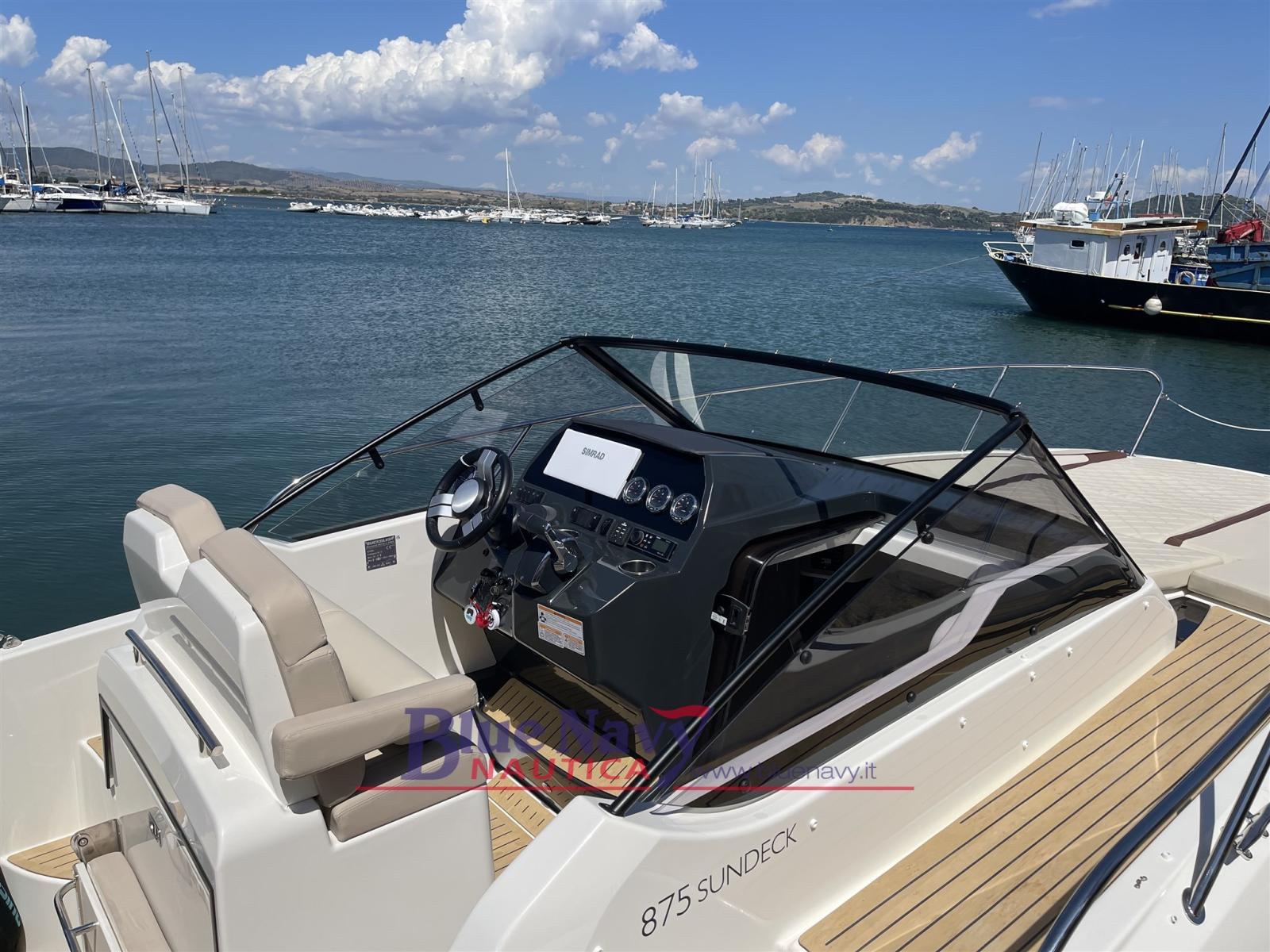 quicksilver 875 sundeck - demo del salone genova 2025