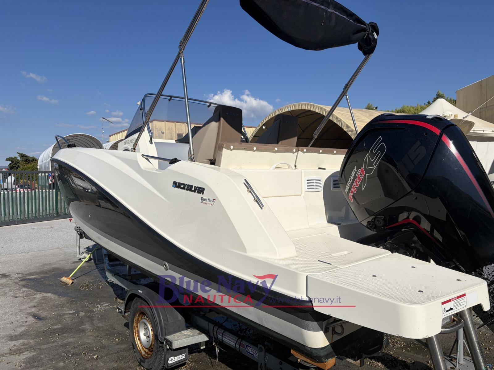 quicksilver 605 sundeck+ mercury 115cv pro xs ct