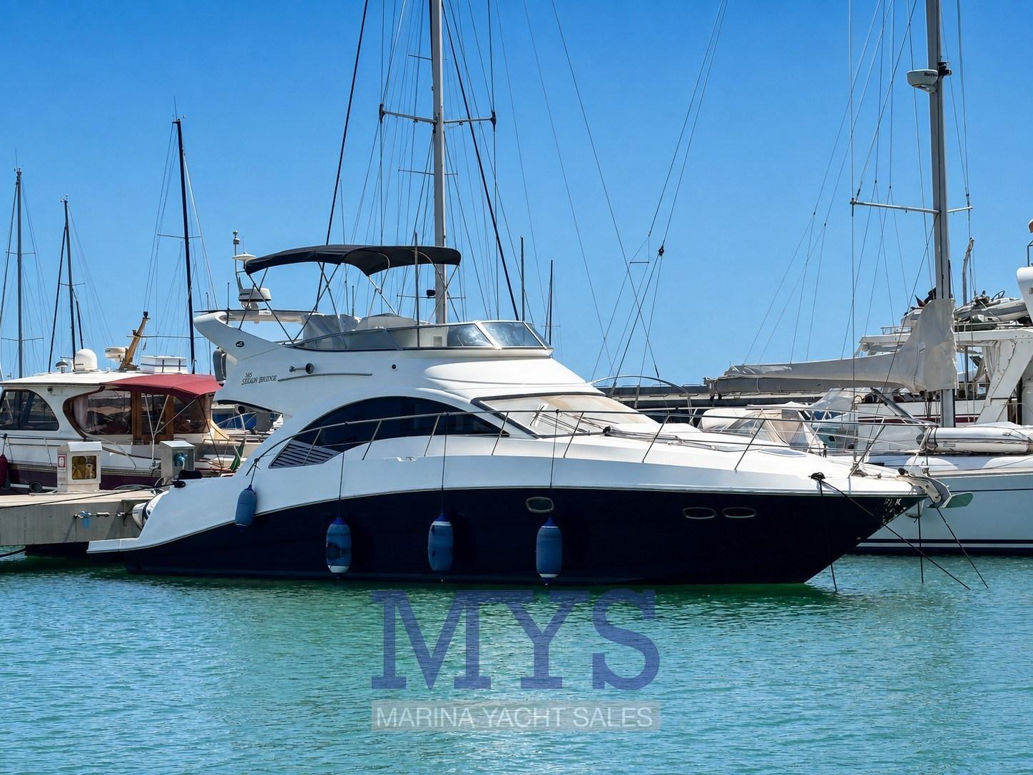 sea ray 505 fly sedan bridge