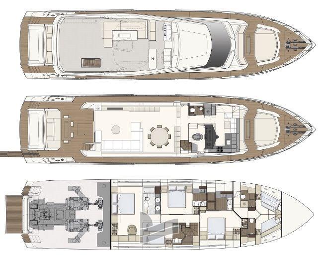 ferretti yachts F850 ht