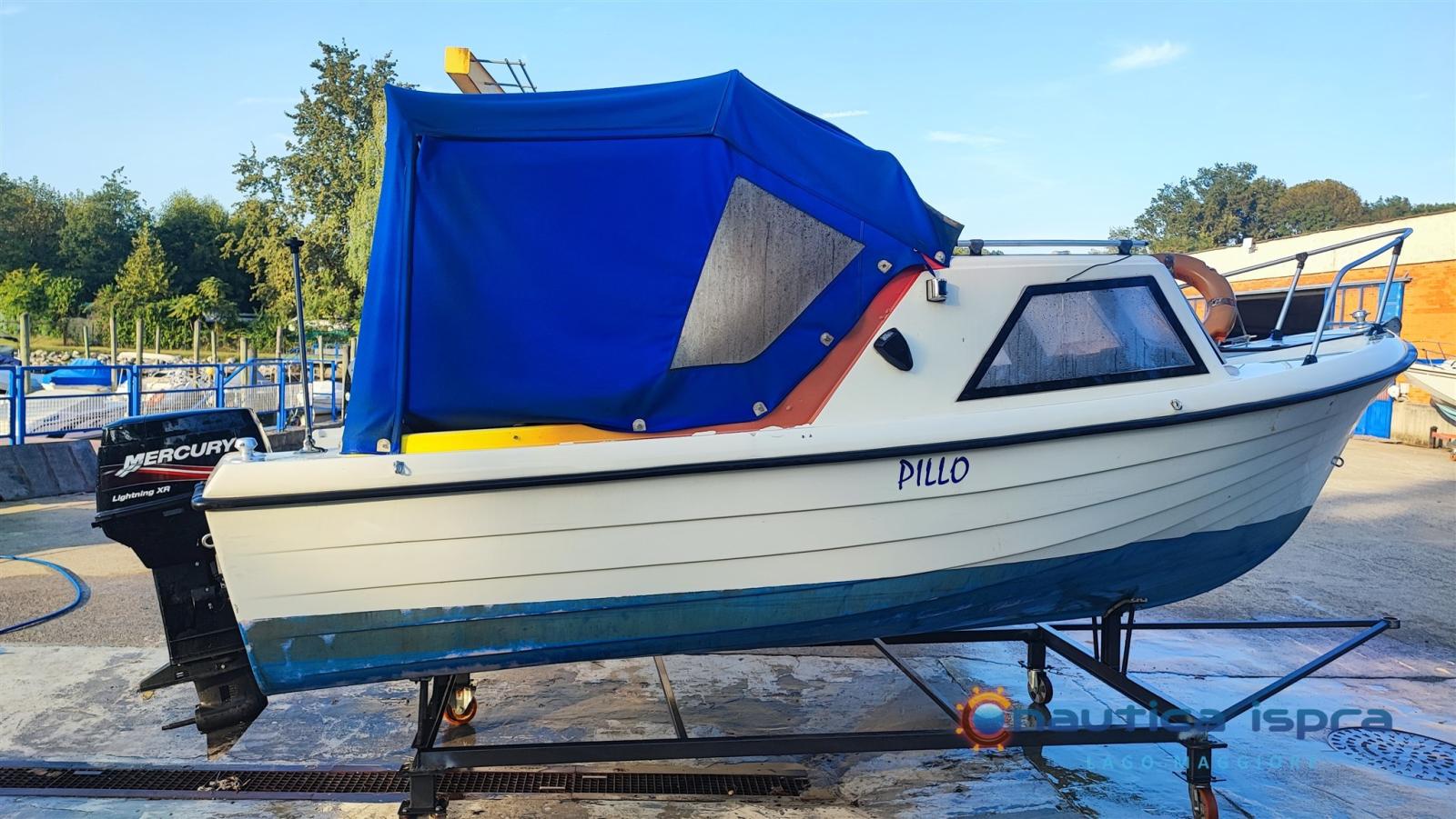 pilotina vega Hurricane con motore mercury 40cv 2t