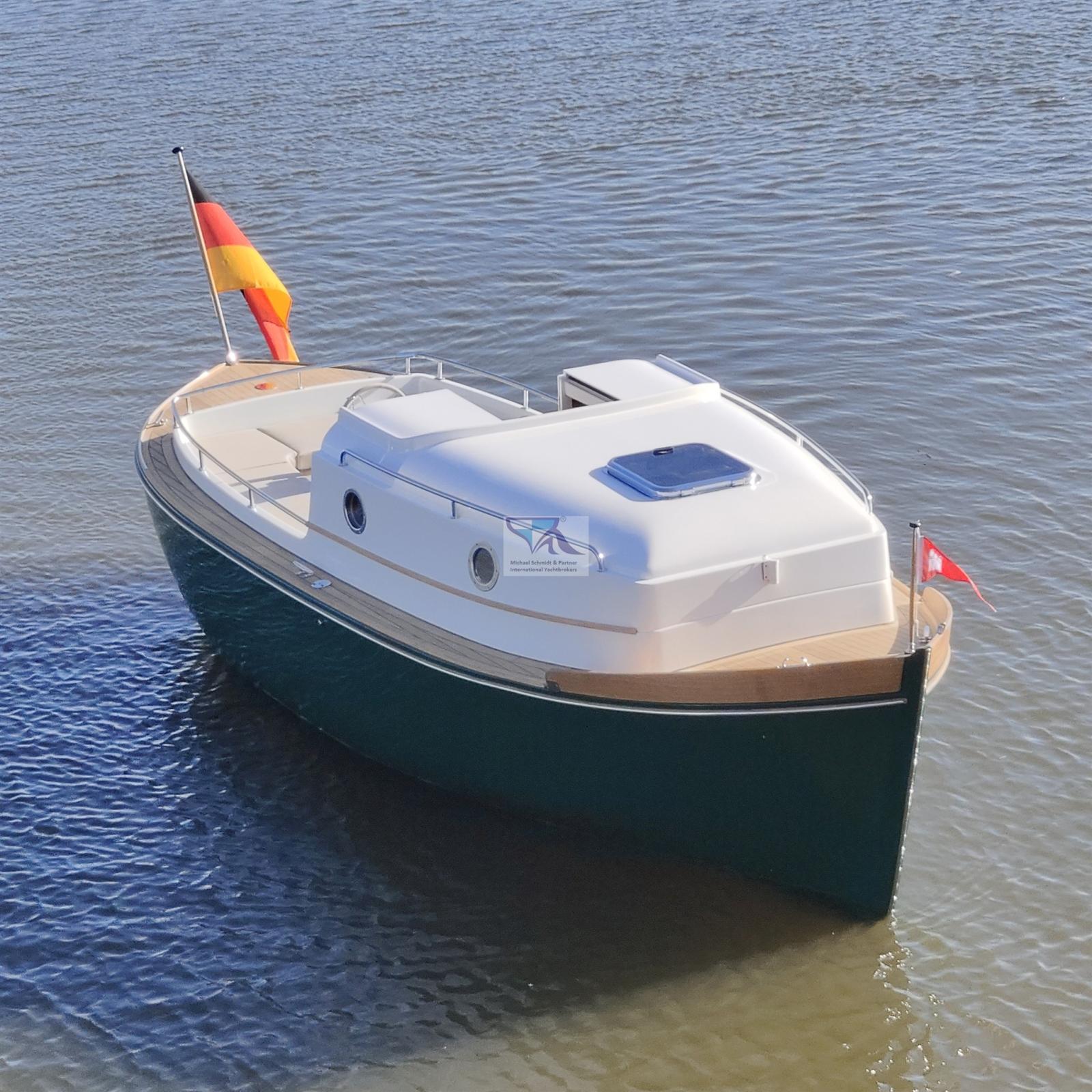 yachtwerft hamburg gmbh Elektro tuckerboot 22f