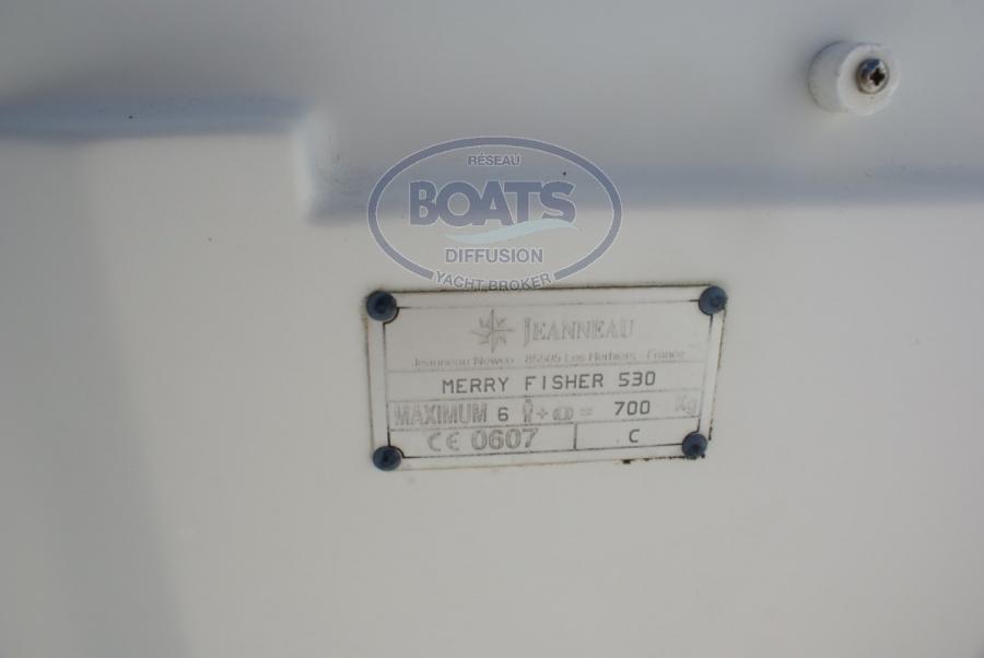 jeanneau Merry fisher 530 avec remorque