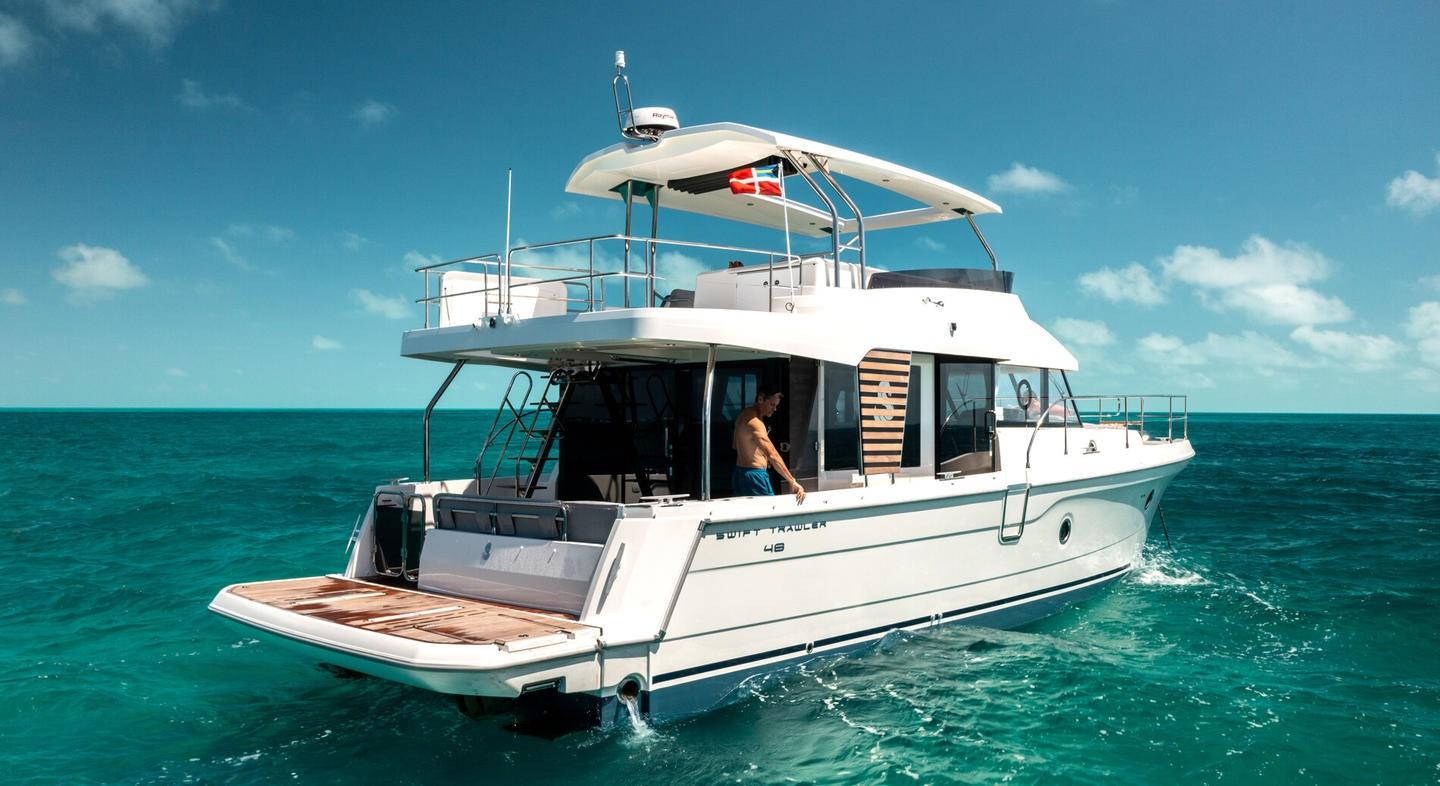 beneteau Swift trawler 48 charter
