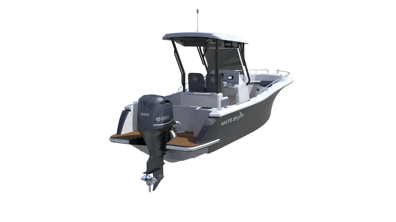 white shark 240 cc evo