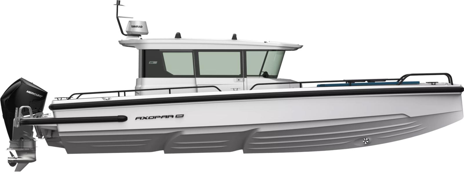 axopar 28 cabin brabus line