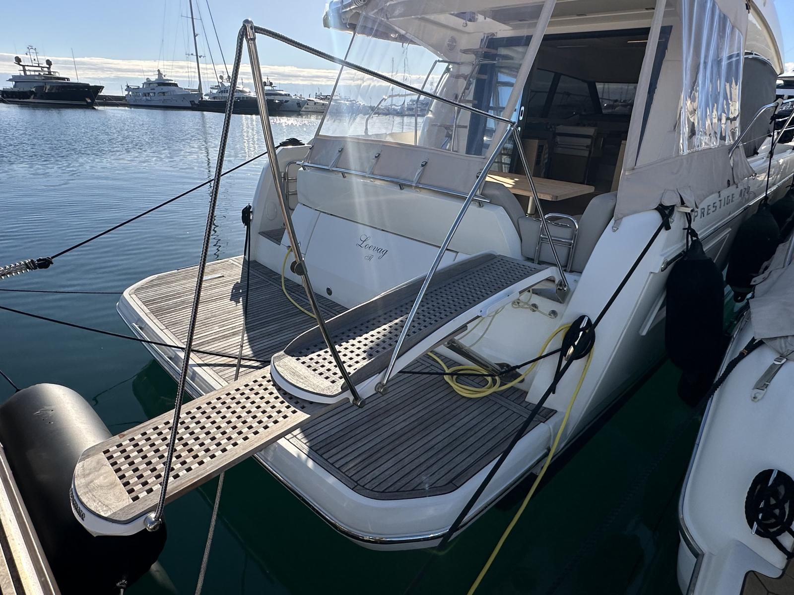 prestige 420 fly