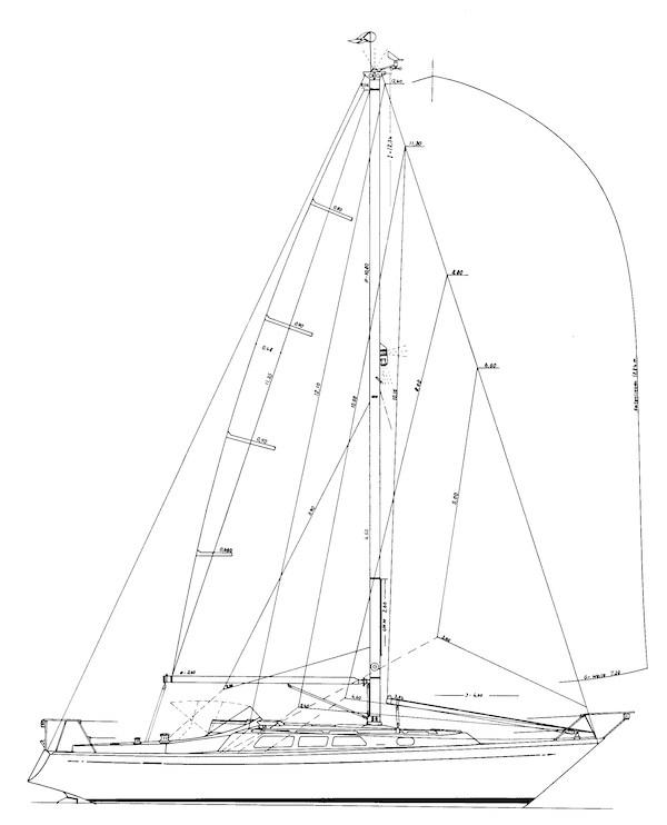 asmus kg yachtbau Hanseat 70