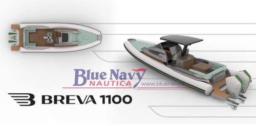 Breva 1100- maxi-rib 11m (cabina, fino a 800 hp)