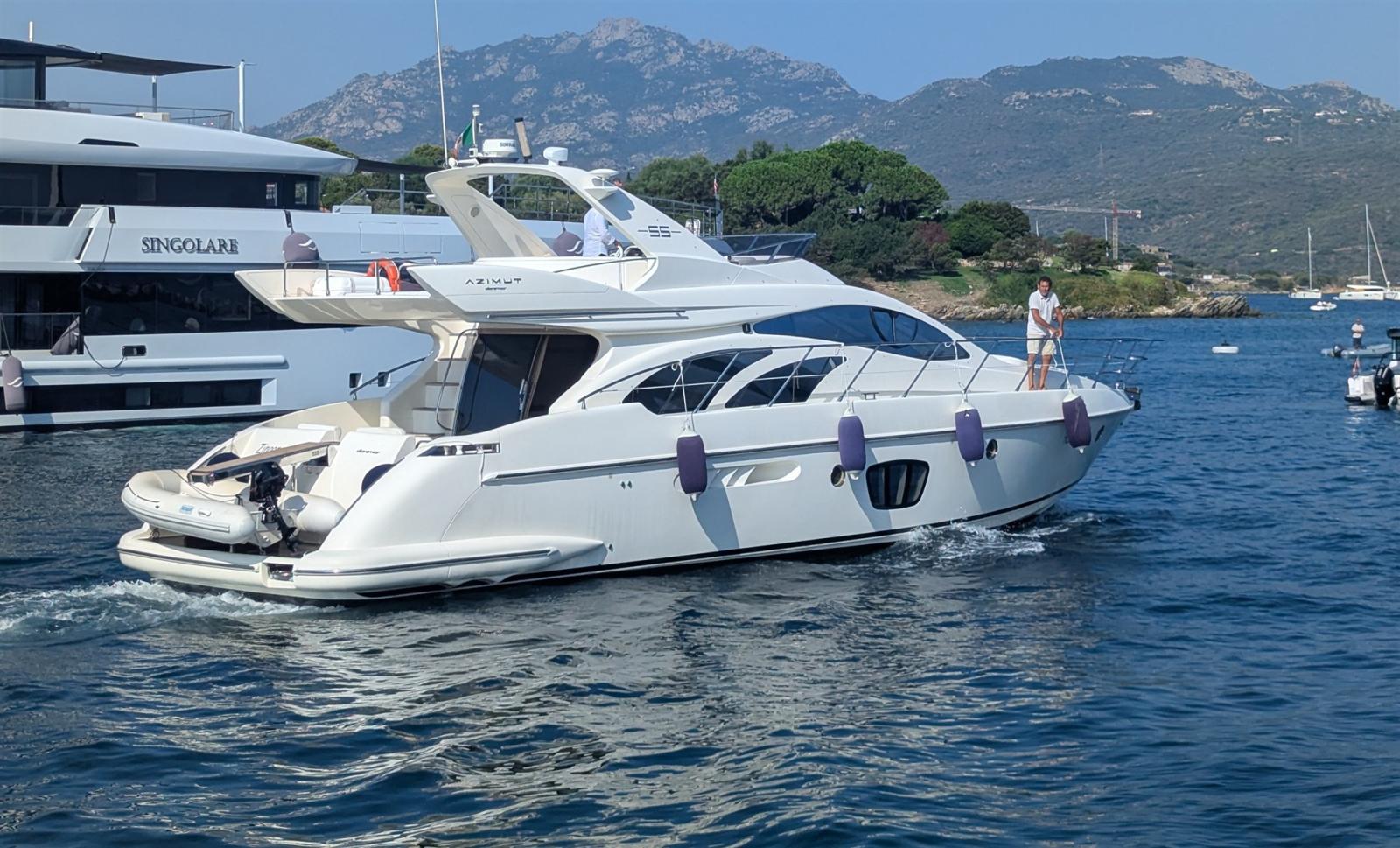 azimut 55 flybridge