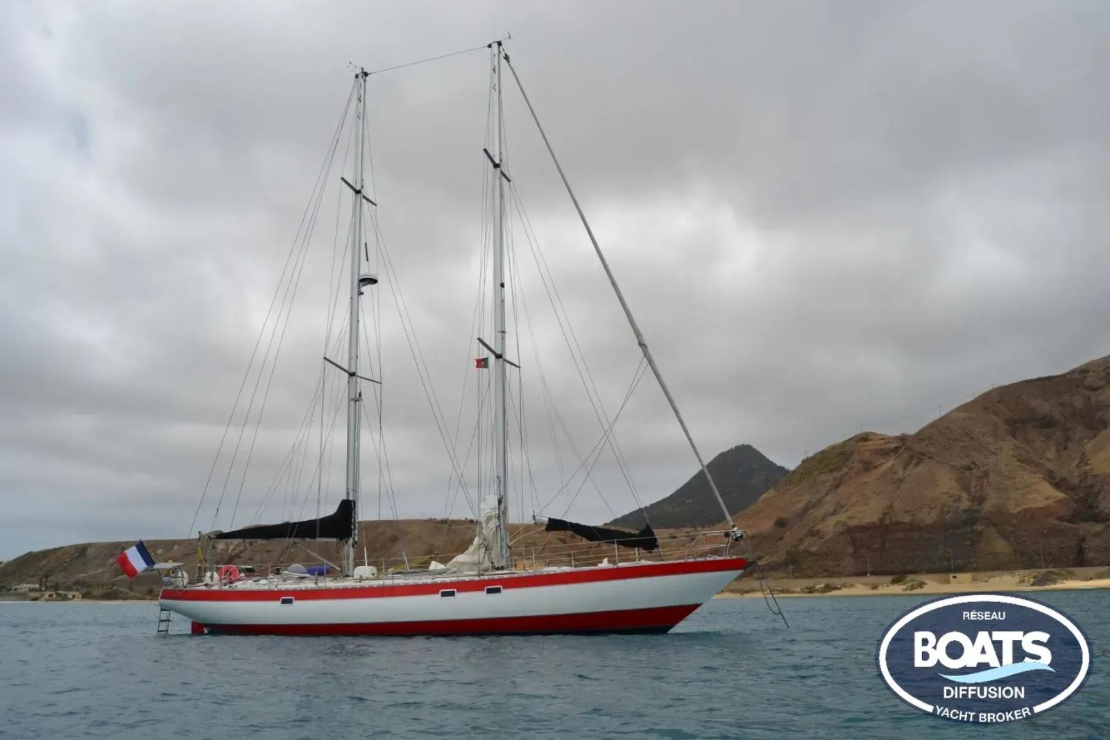 laporte Twin-masted schooner