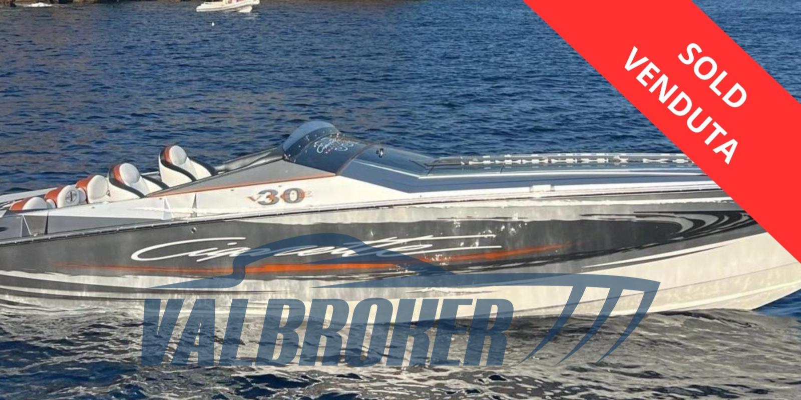 Cigarette r.t. 30 vice bateau d'occasion vendu, référence annonce 64416  Valbroker
