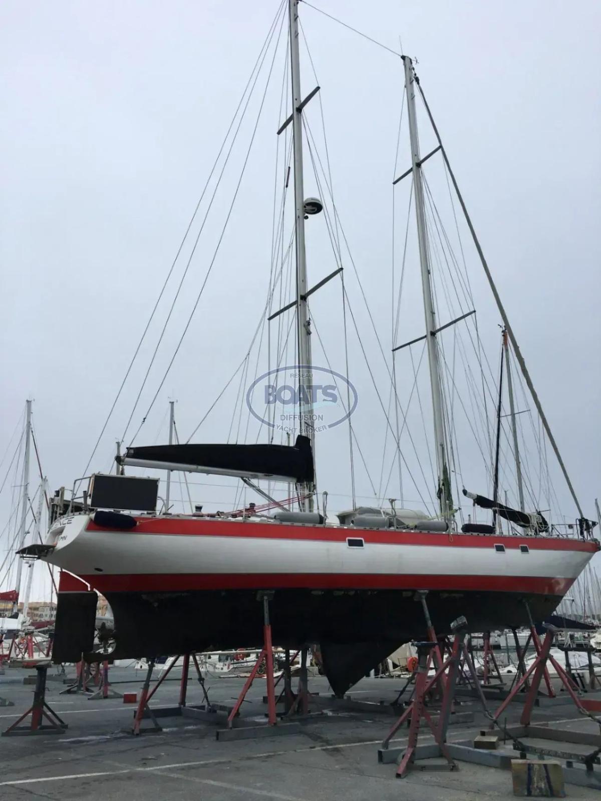 laporte Twin-masted schooner