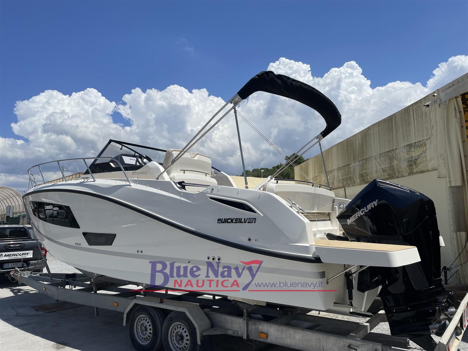 quicksilver 875 sundeck - demo del salone genova 2025