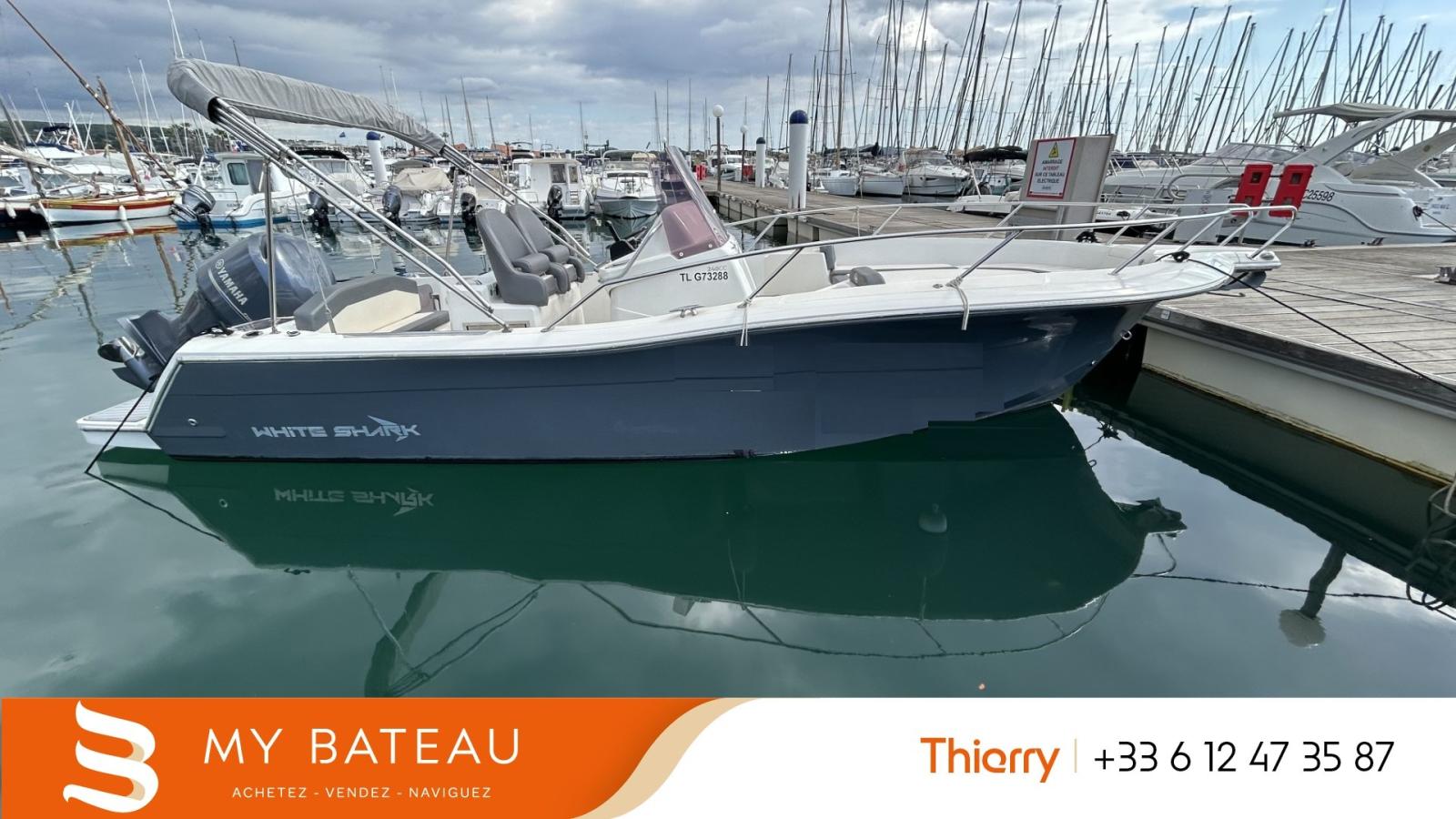 white shark 240 cc evo