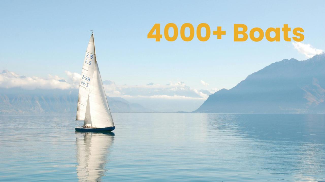 4000+ Bateaux neufs et d'occasion