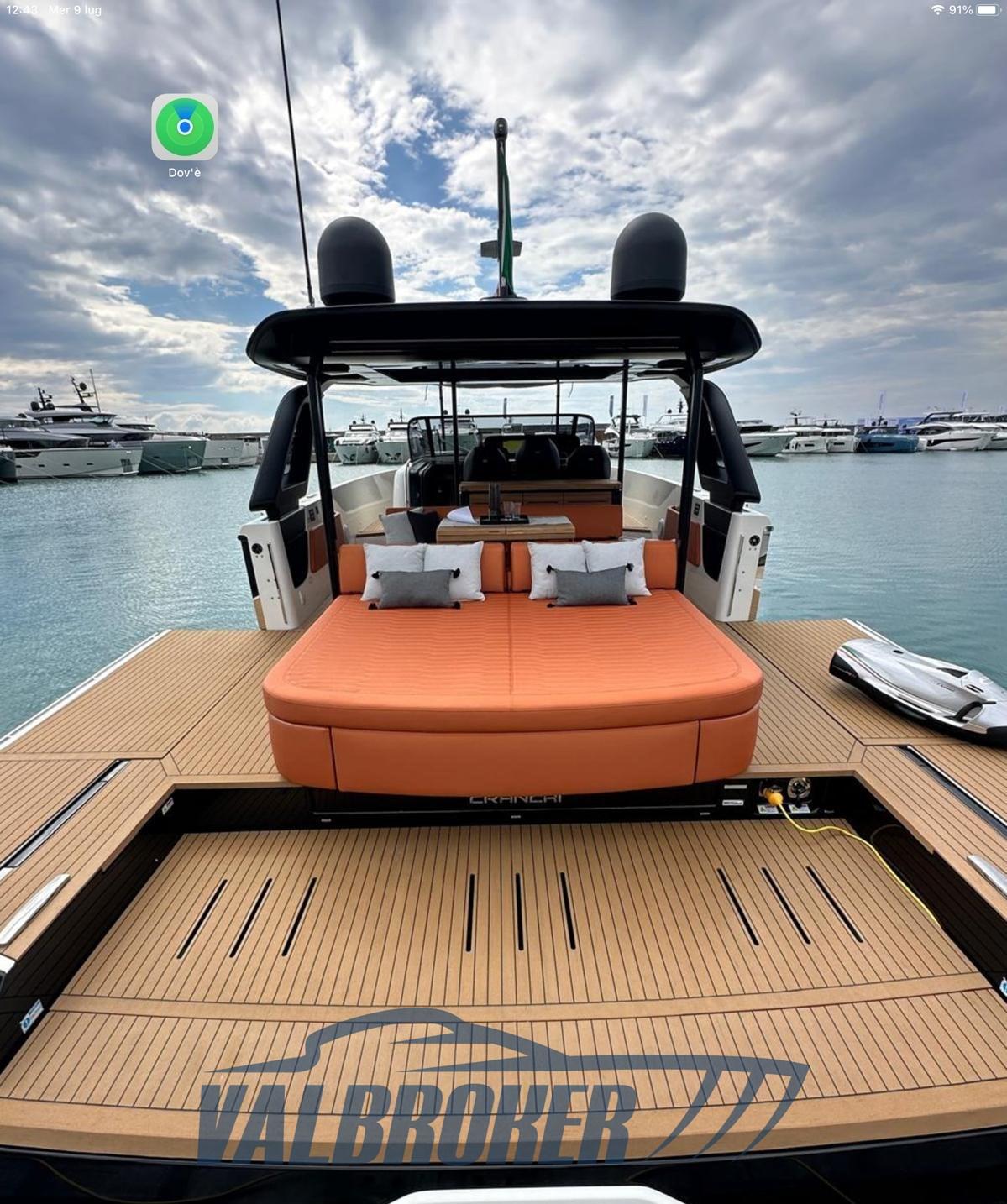 cranchi A46 luxury tender