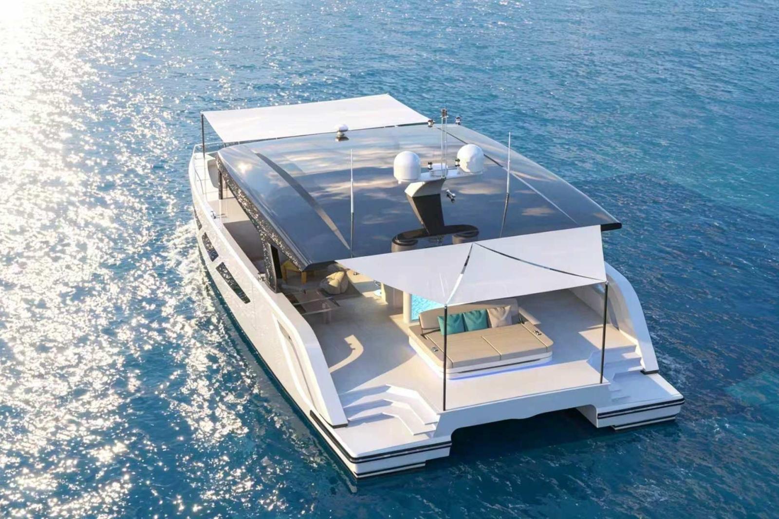 Catamaran Diamond Yachts P55 Power Catamaran