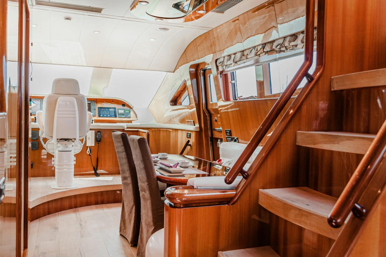Intérieurs de Yachts de Luxe