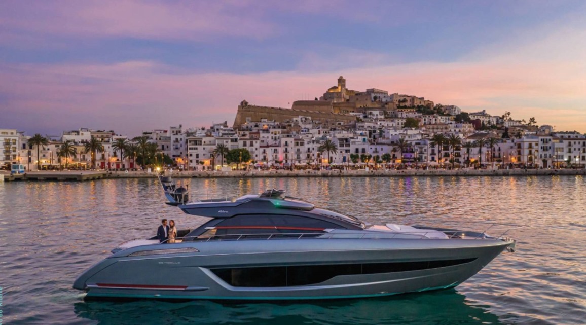 Charles Leclerc et son bateau design